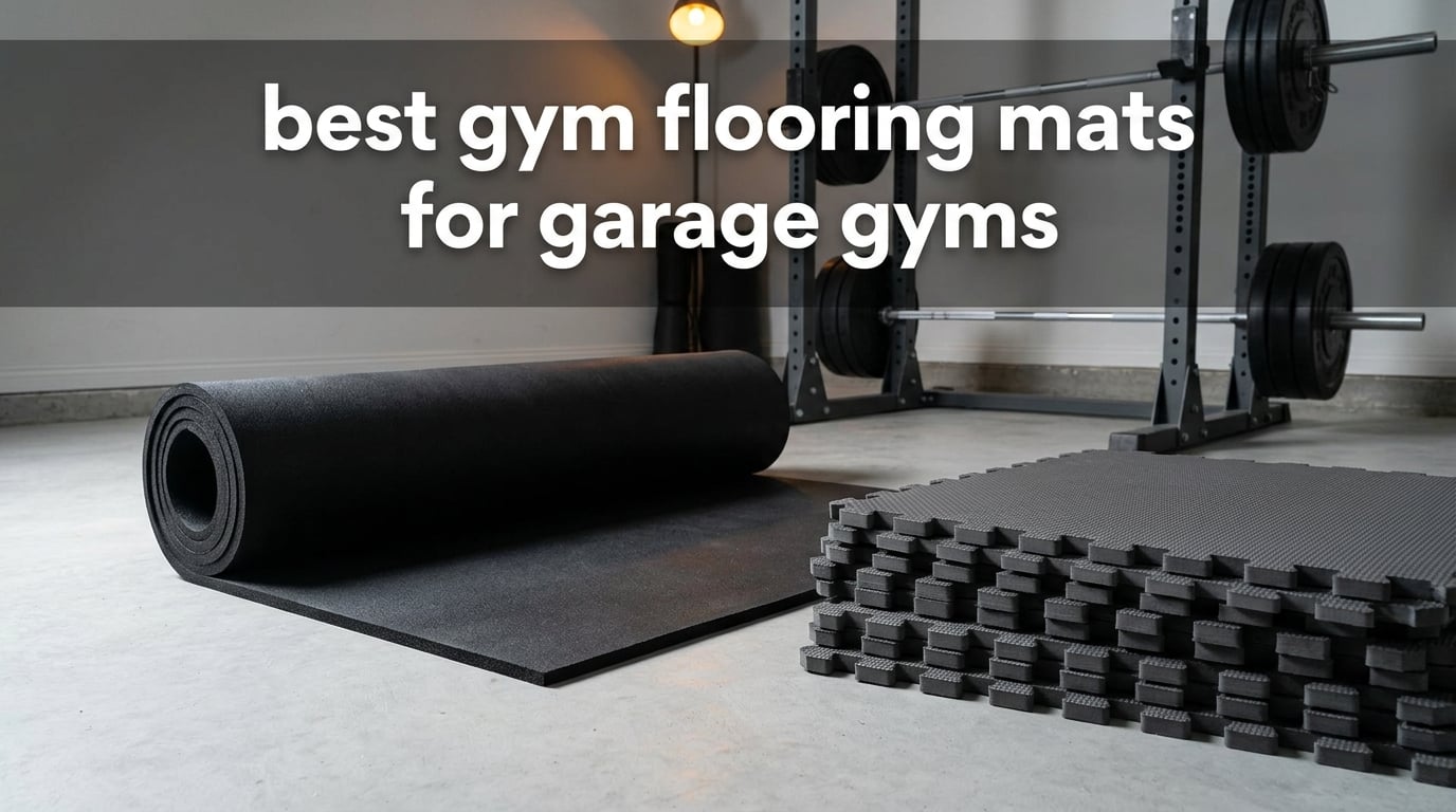 best gym flooring mats for garage gyms