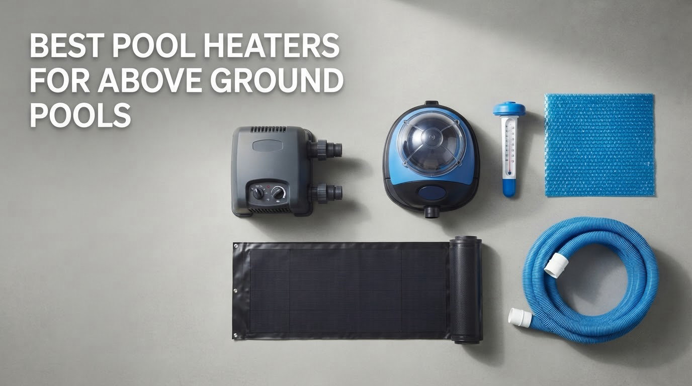 best pool heaters for above ground pools