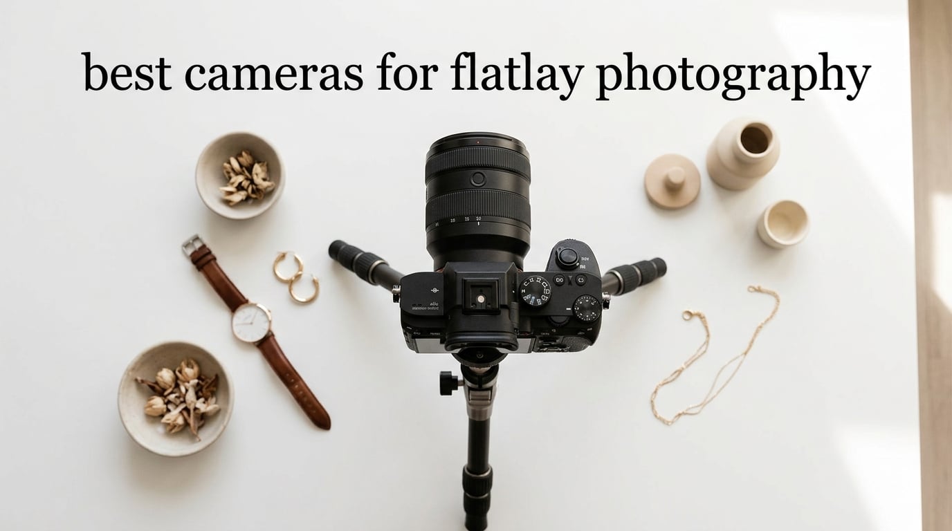 best cameras for flatlay photography