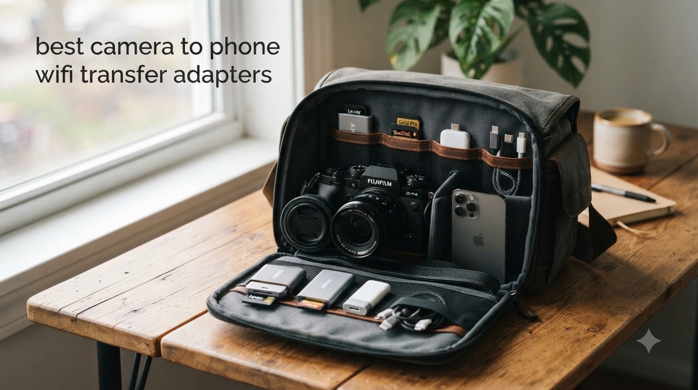 best camera to phone wifi transfer adapters