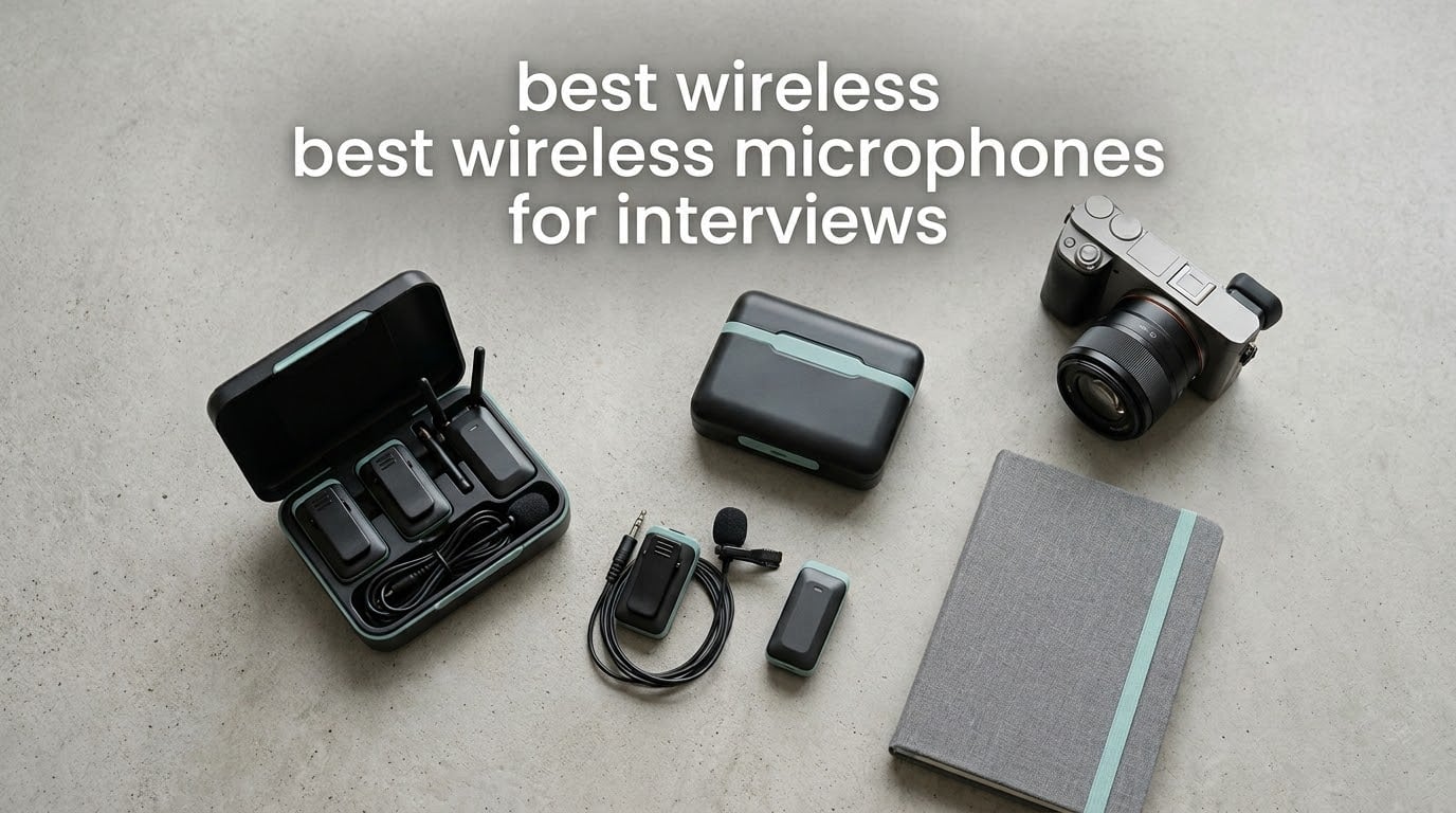 best wireless microphones for interviews