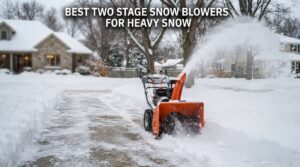 best two stage snow blowers for heavy snow
