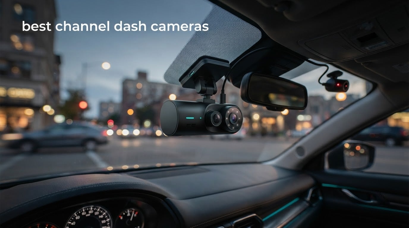 best 3 channel dash cameras