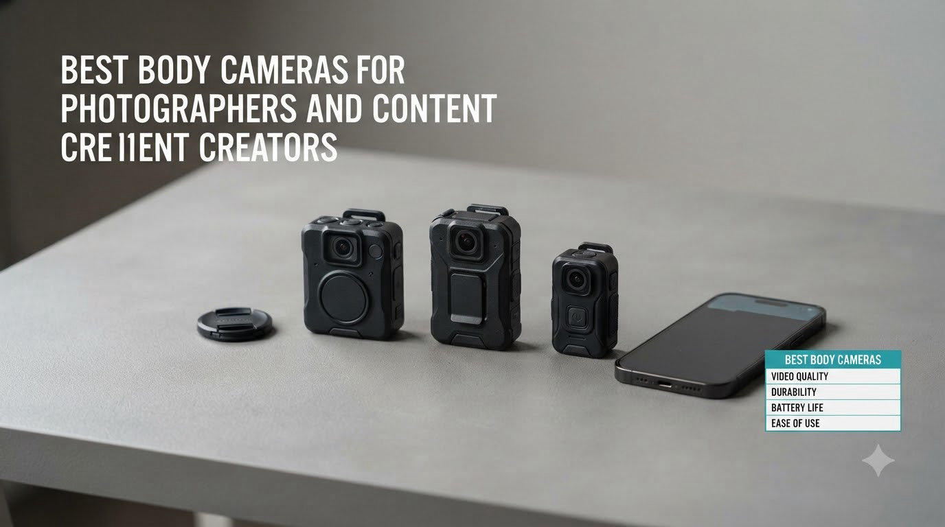 best body cameras for photographers and content creators