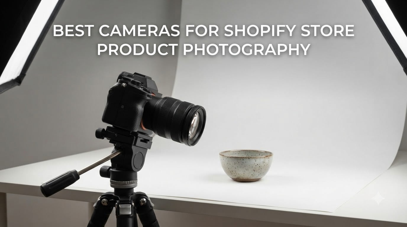 best cameras for shopify store product photography