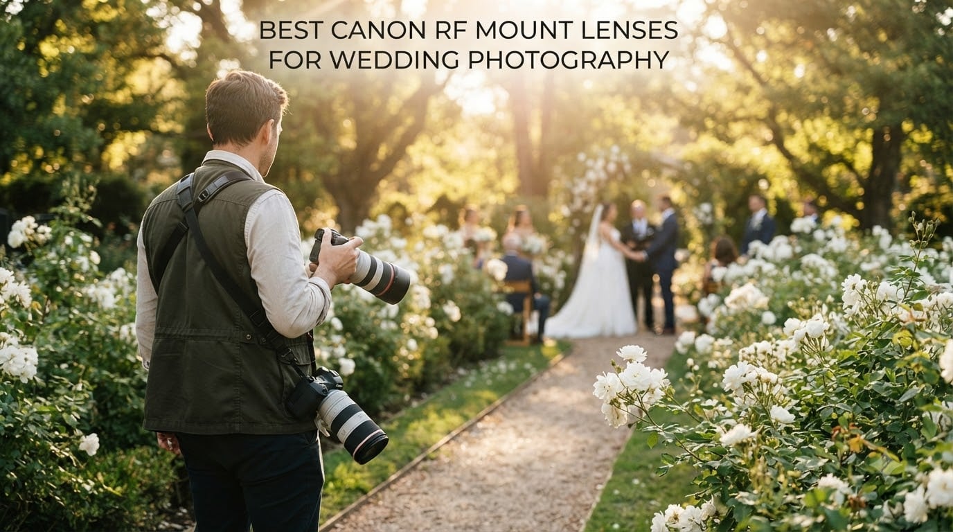 best canon rf mount lenses for wedding photography