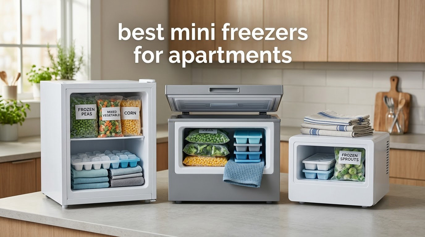 best mini freezers for apartments