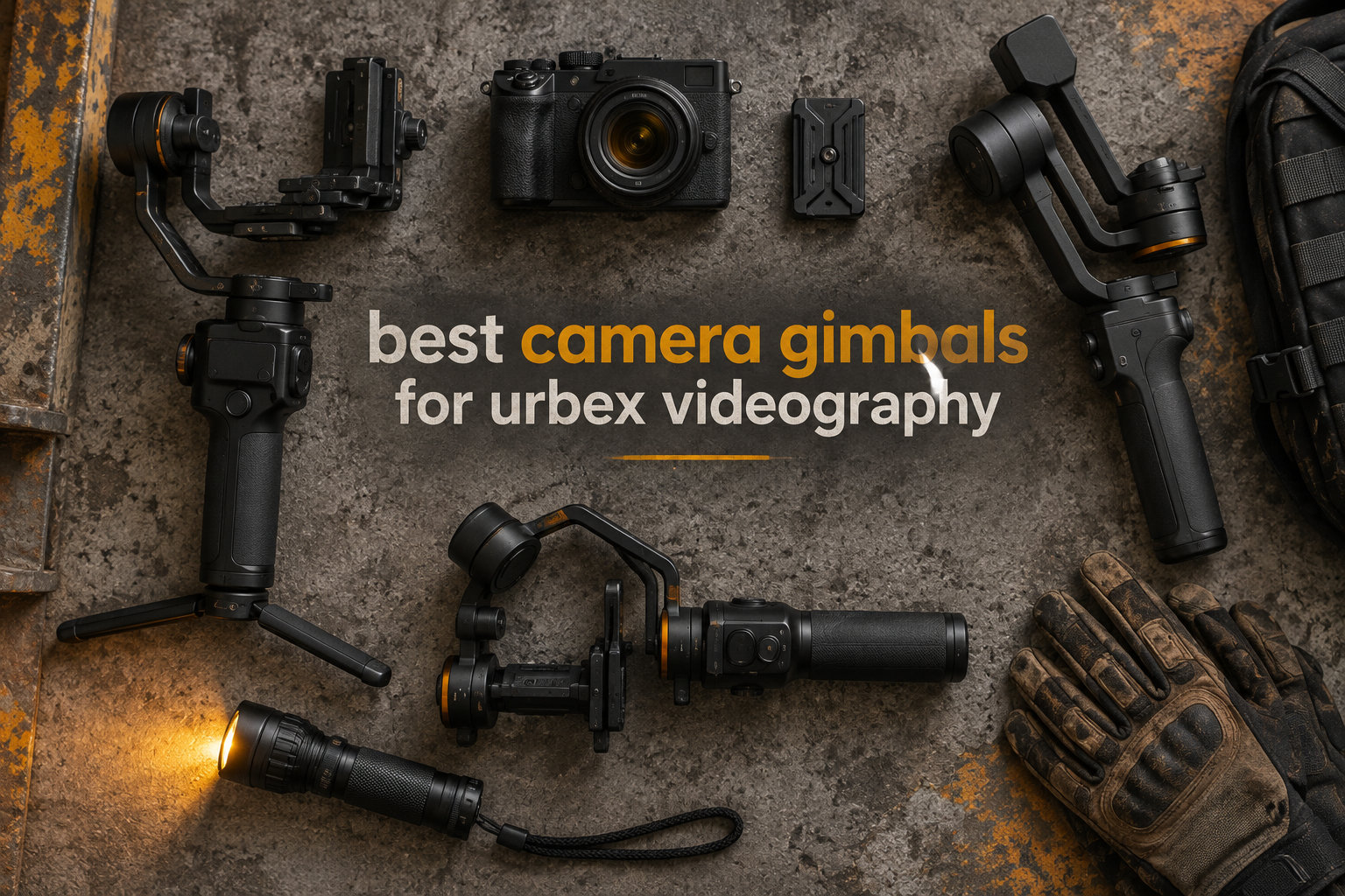best camera gimbals for urbex videography