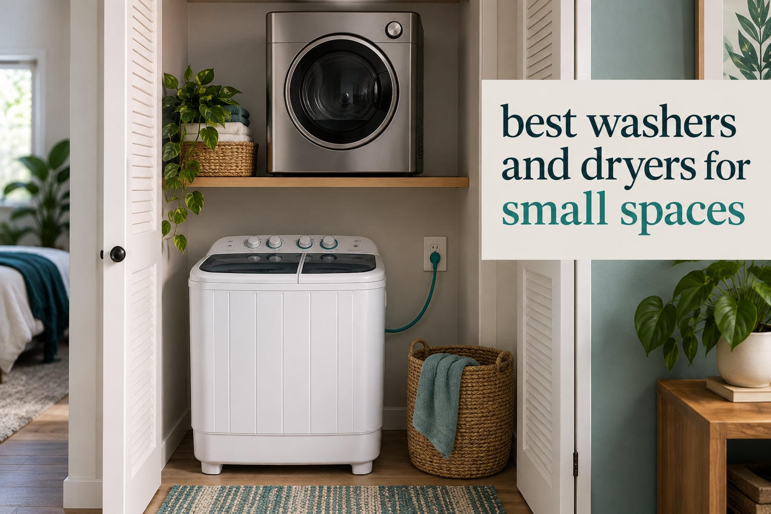 best washers and dryers for small spaces