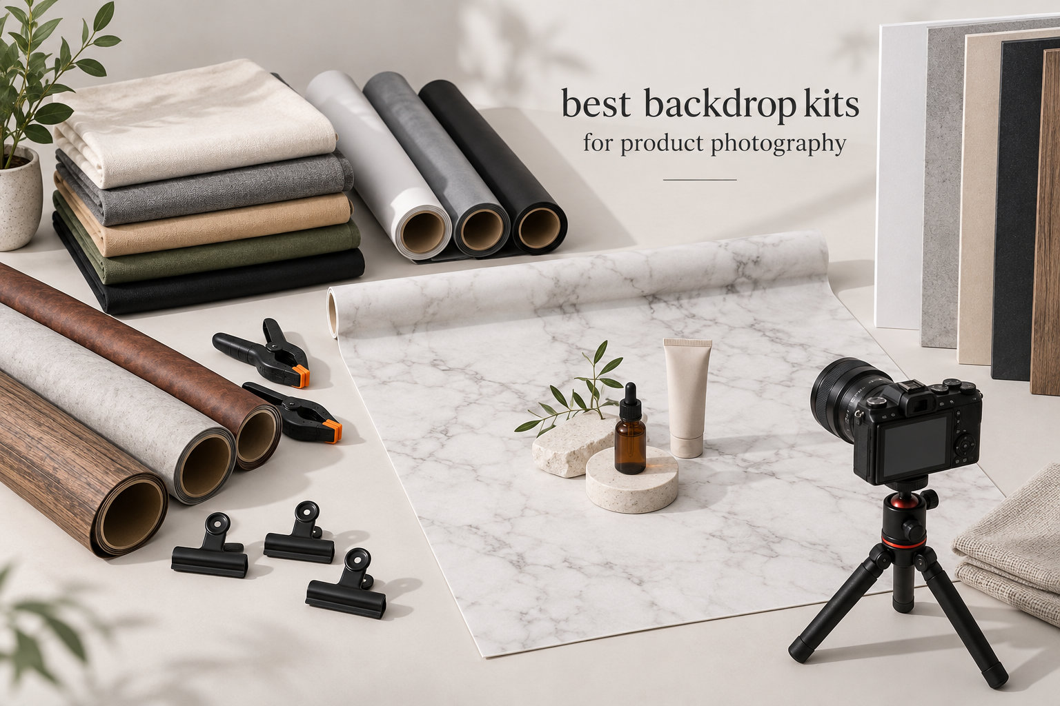 best backdrop kits for product photography