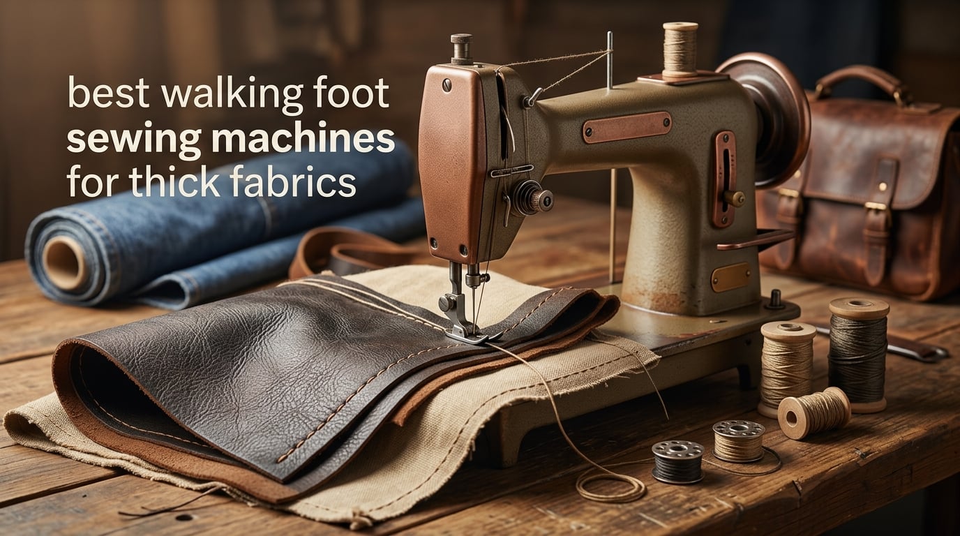 best walking foot sewing machines for thick fabrics