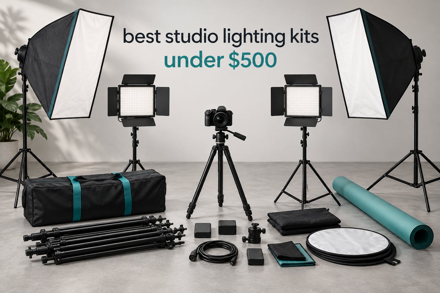 best studio lighting kits under $500