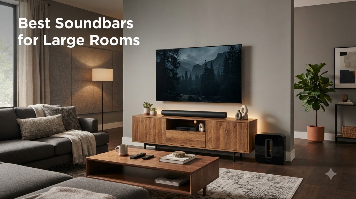 Best Soundbars for Large Rooms