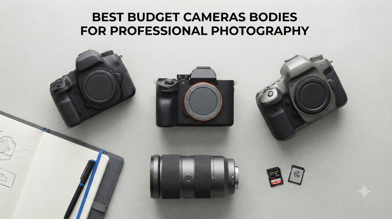 best budget cameras bodies for professional photography