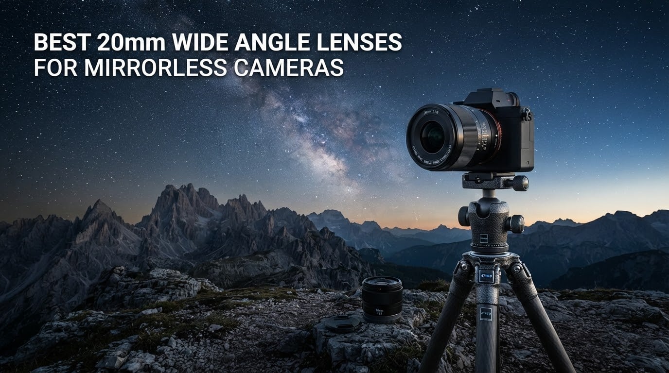 best 20mm wide angle lenses for mirrorless cameras
