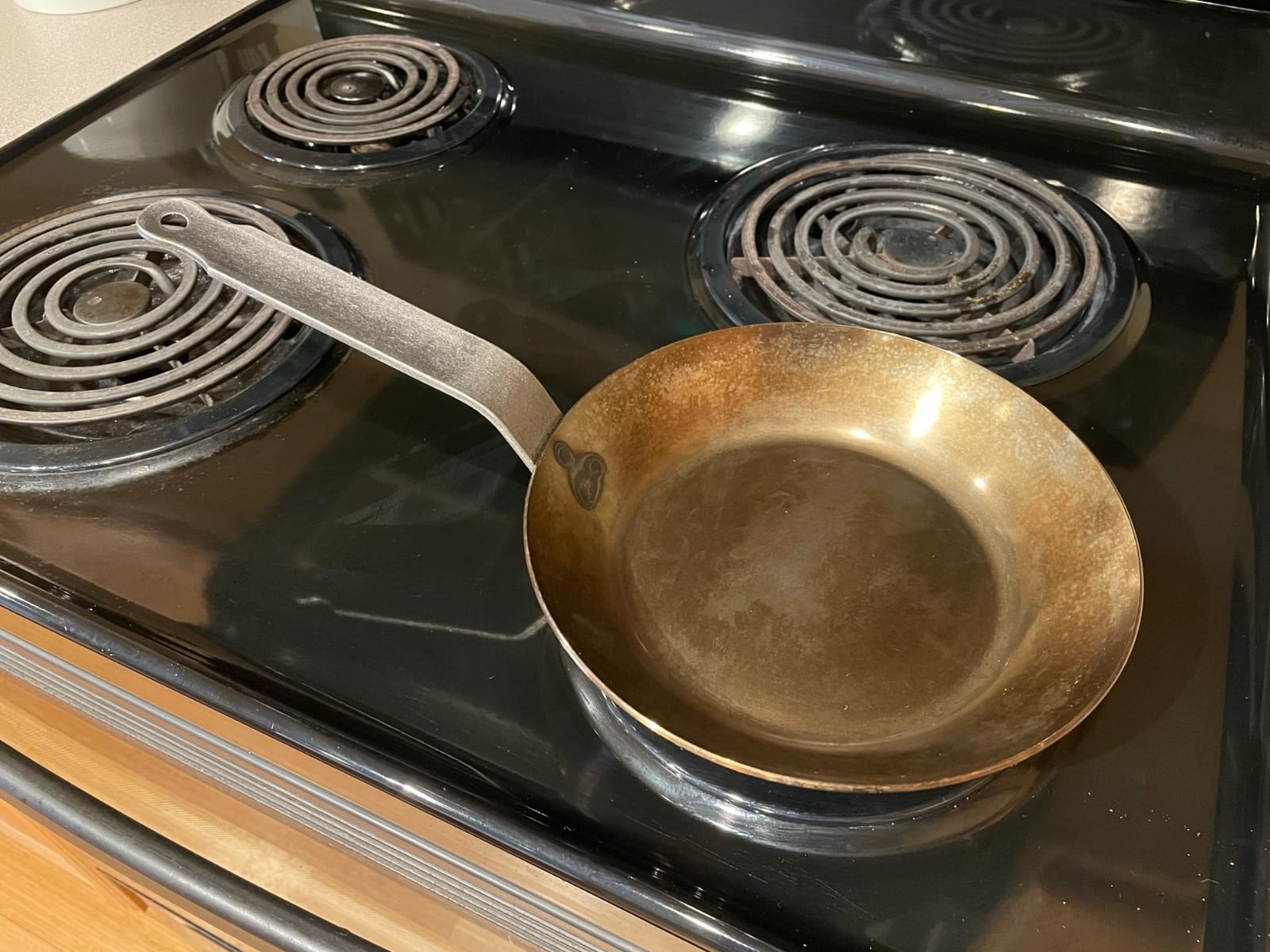 Matfer Bourgeat Black Carbon Steel Frying Pan, 12 5/8