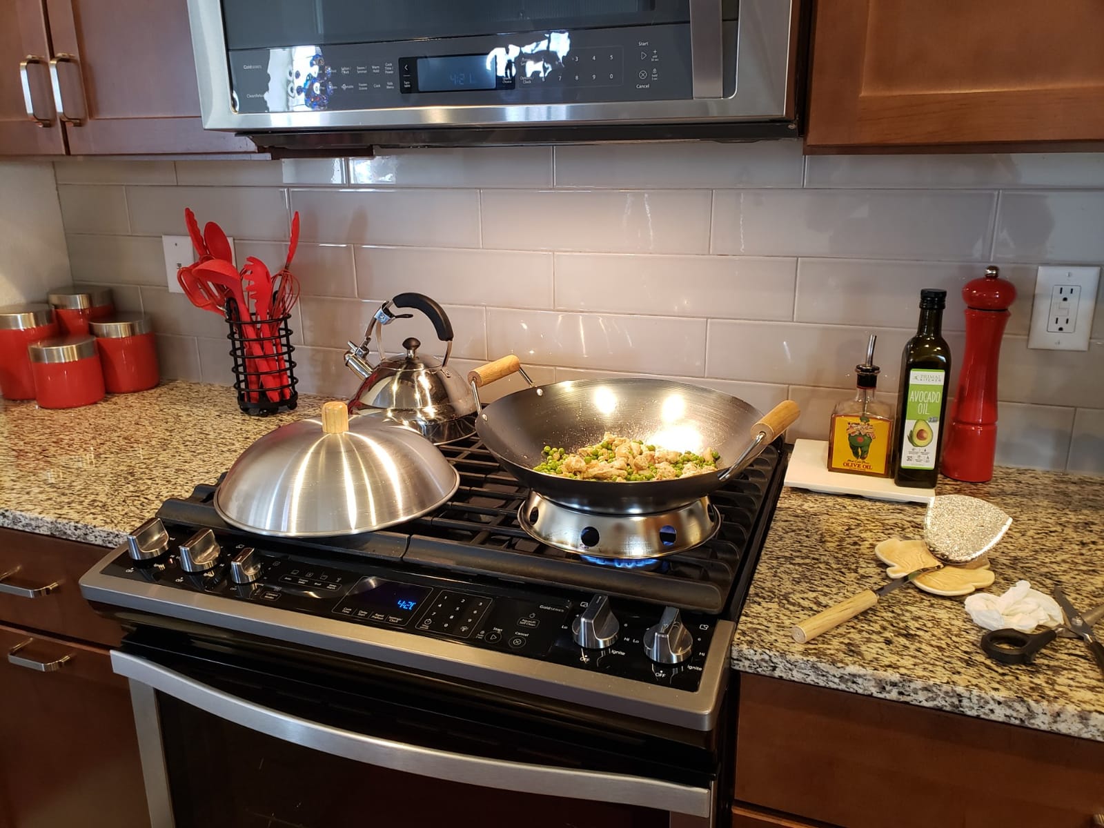 Norpro 10-Piece Wok Set, Silver, 14 inch customer photo 1