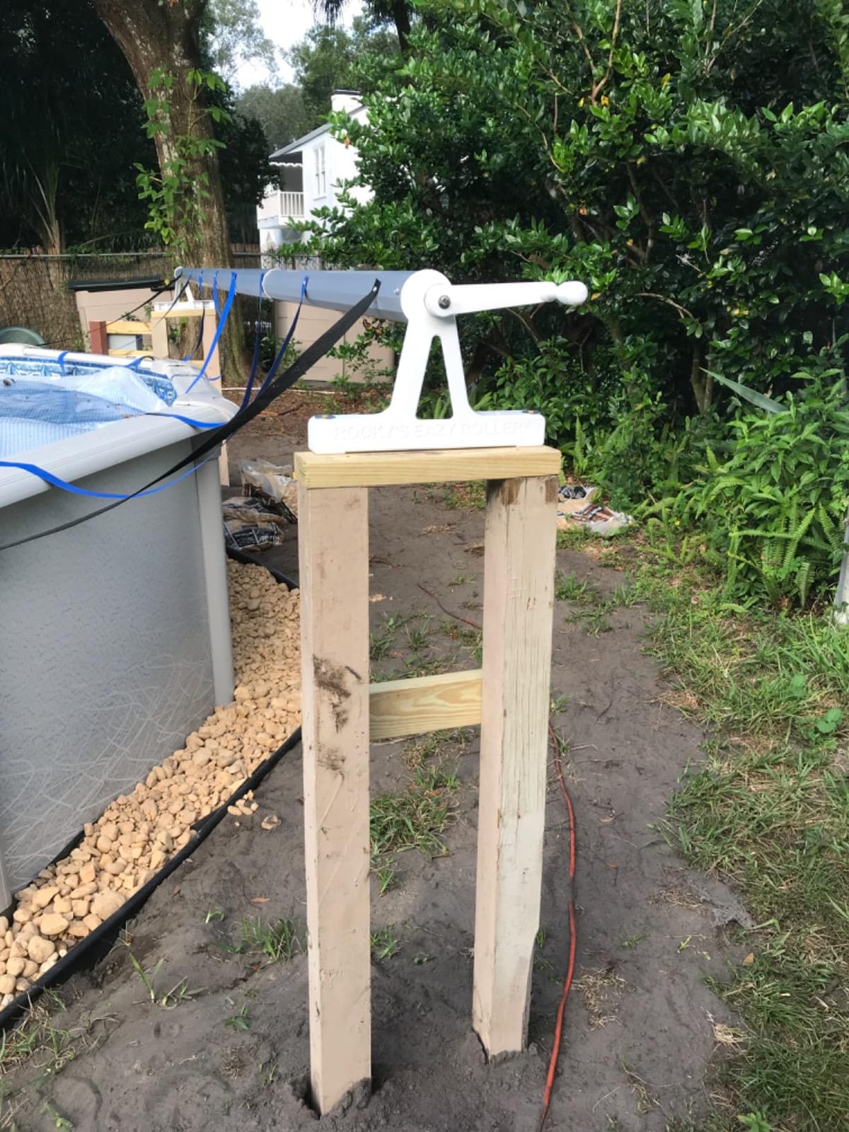 Rocky's 3A In Ground Pool Solar Reel - Up to 20 Feet Wide customer photo 2