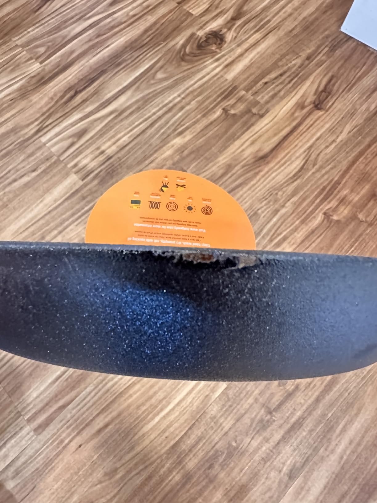 Lodge Pre-Seasoned Carbon Steel Skillet, Long Handle, 8 Inches customer photo 2