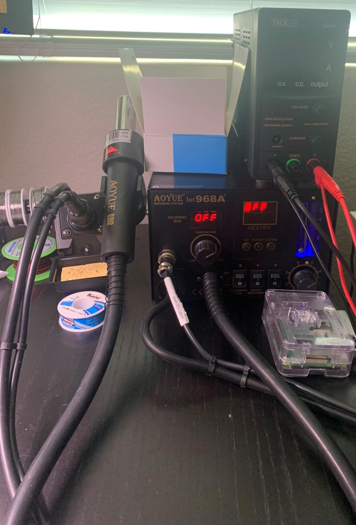 New Aoyue 968A+ SMD Digital Hot Air Rework Station… (110) customer photo 1