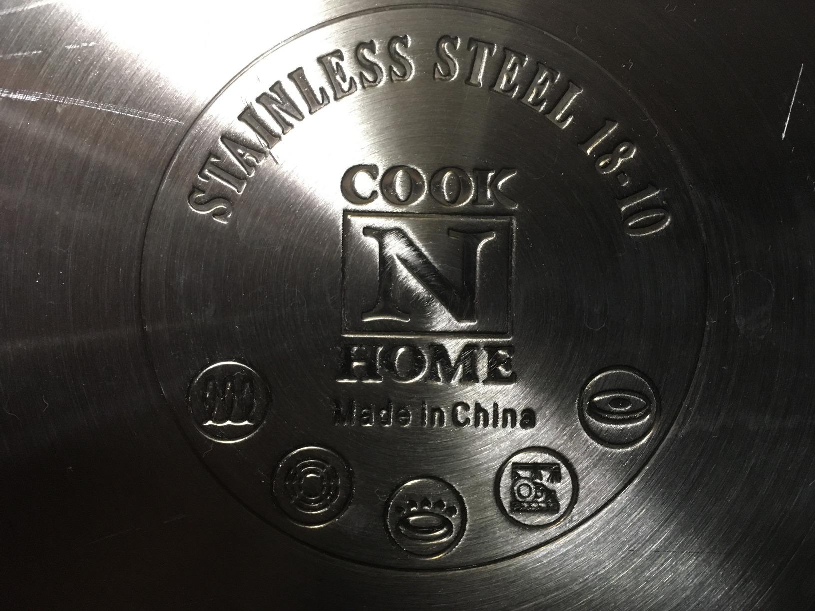 Cook N Home 12-Piece Stainless Steel Pots and Pans Kit, Silver Handle customer photo 2