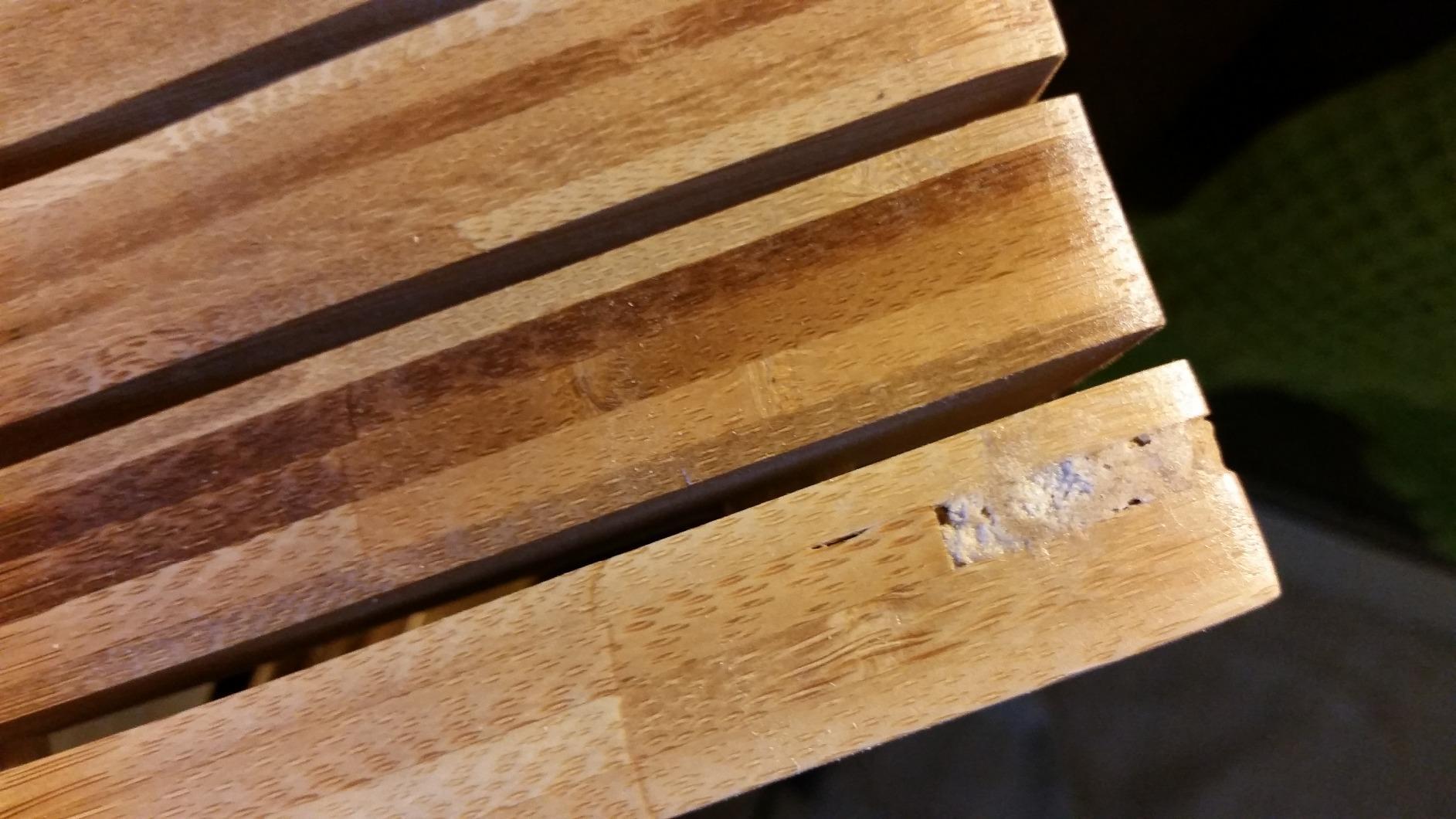 Oceanstar In-Drawer Bamboo Knife Organizer customer photo 1