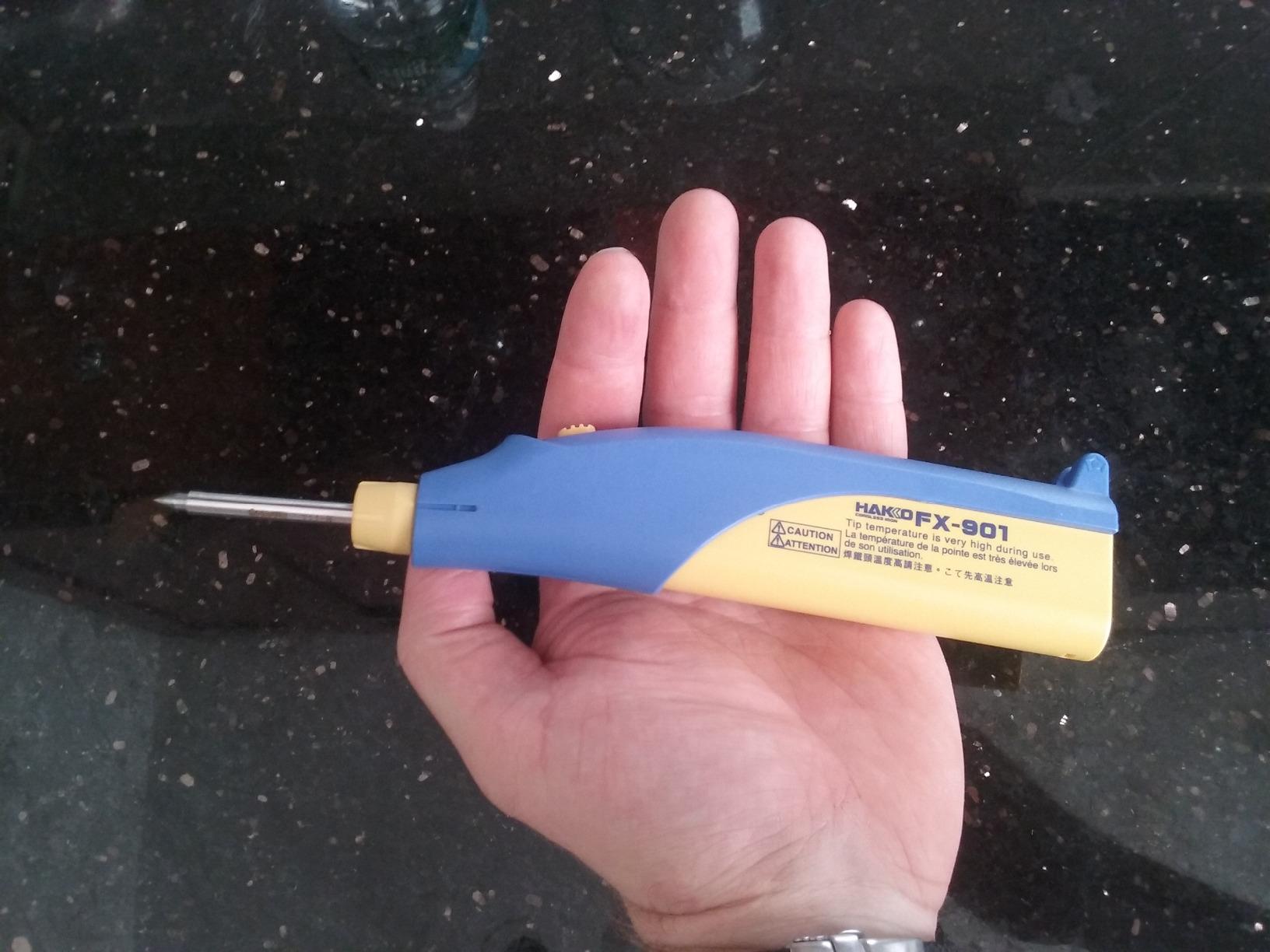 Hakko Soldering Iron,Battery,Cordless,6W FX-901/P - 1 Each customer photo 2