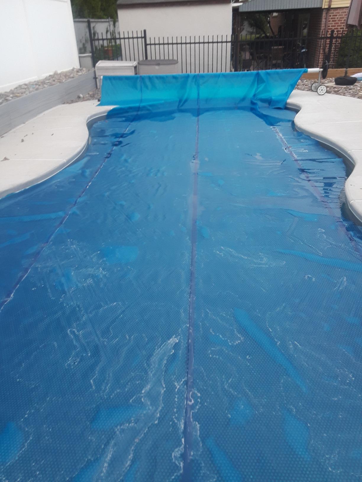 Best Choice Products 21ft Aluminum Inground Swimming Pool Cover Reel w/Hand Crank - Silver customer photo 1
