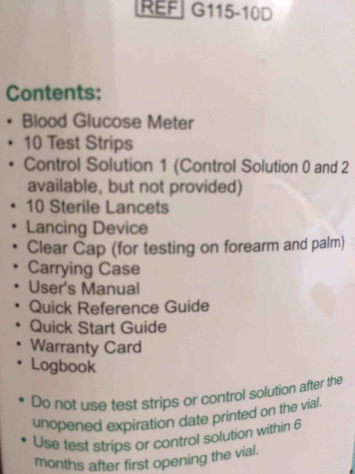 On Call Express Diabetes Blood Glucose Meter Kit customer photo 2