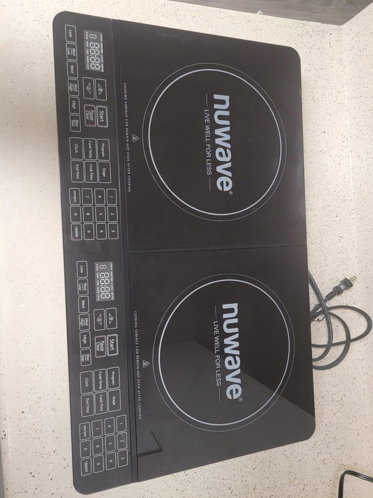 Nuwave PIC Double Portable Induction Cooktop, 900W/1500W/1800W Options customer photo 2