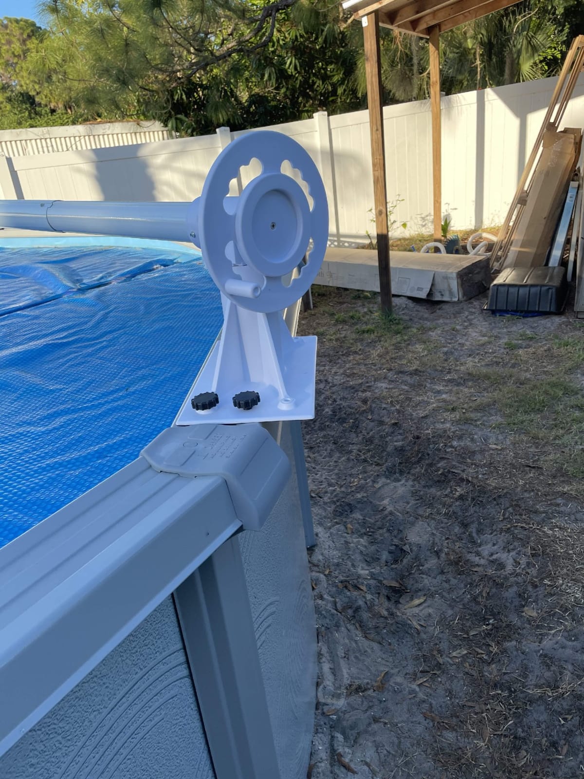 Sun2Solar Economy 20 ft Wide Inground Solar Blanket Reel System customer photo 1