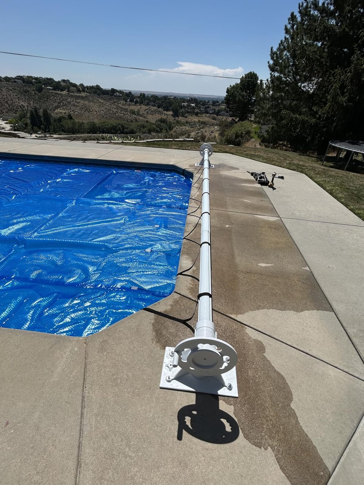 Sun2Solar Economy 20 ft Wide Inground Solar Blanket Reel System customer photo 2