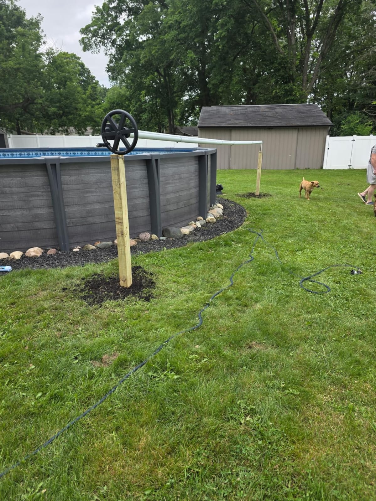 Sun2Solar 800 & 1200 Series | 25-Foot Wide Stainless Steel Solar Cover Easy Gear Reel | Perfect for in-Ground or Above-Ground Swimming Pools customer photo 1