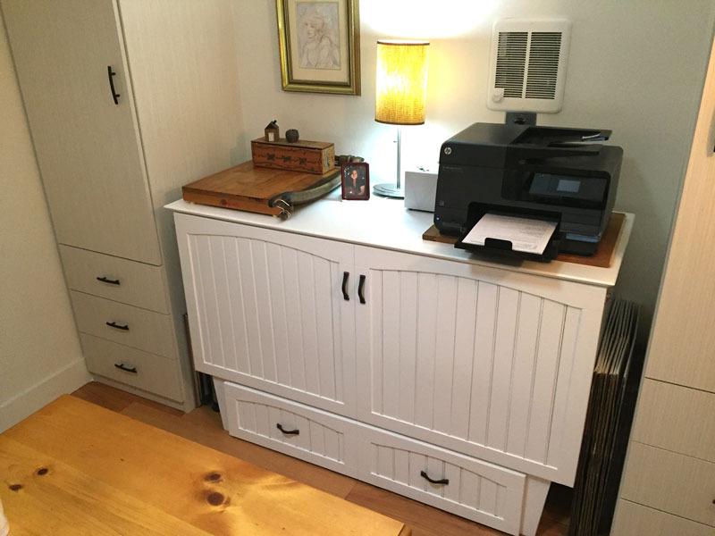 AFI, Nantucket Murphy Bed Chest Queen with 6