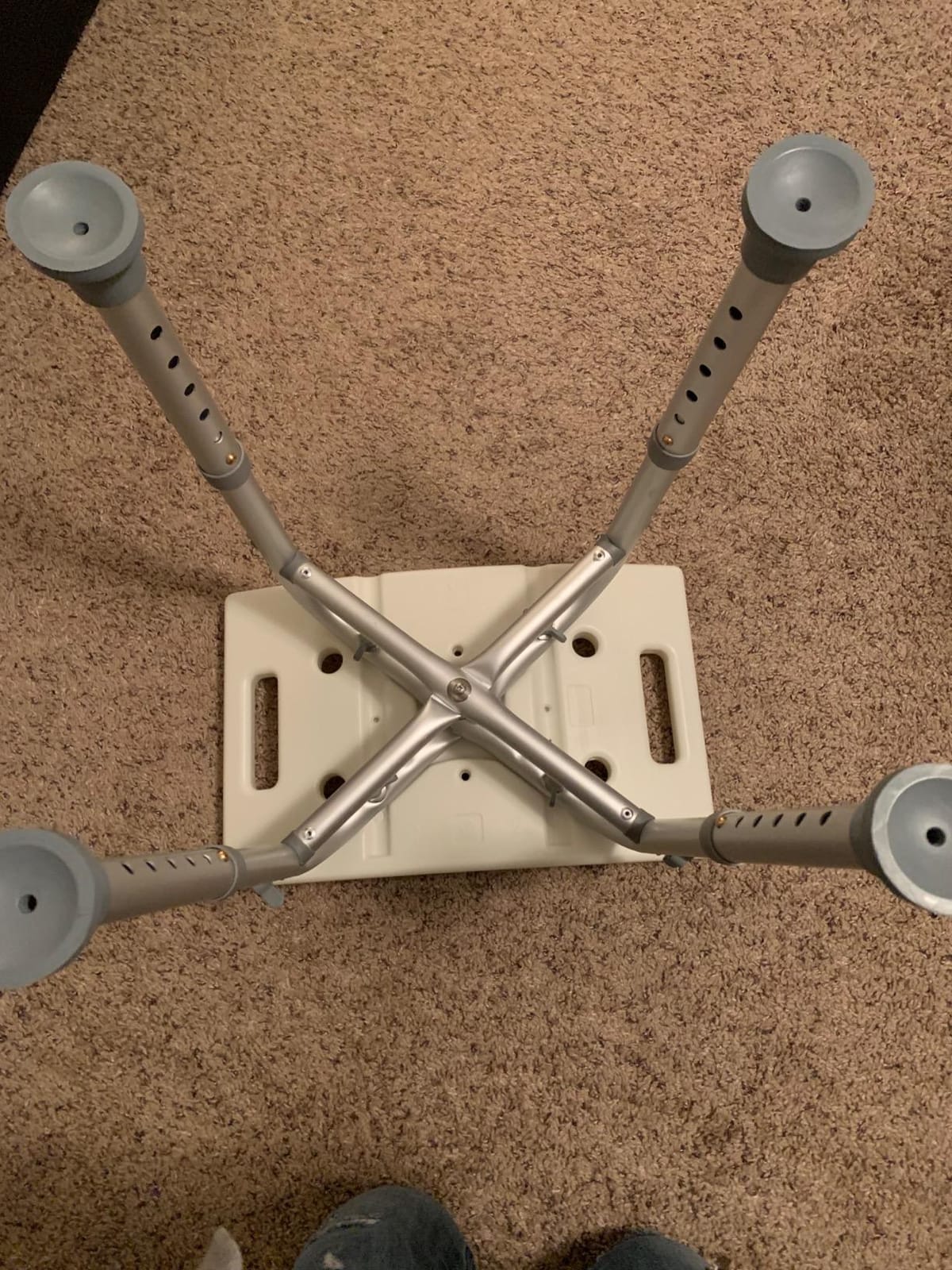 Dr Kay's Shower Chair for Inside Shower, Bathroom Seat with Crossbars customer photo 2