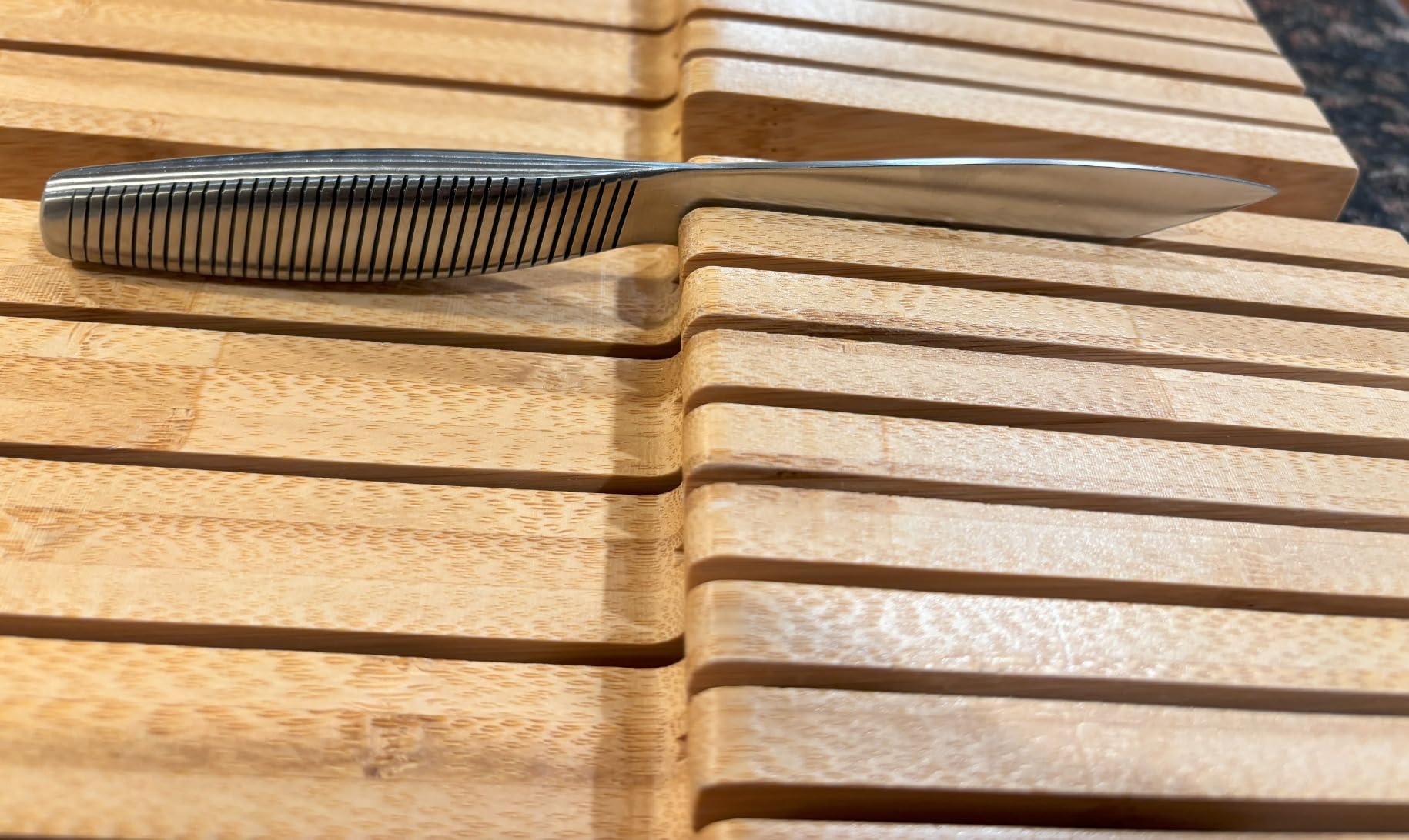 NIUXX Bamboo In-Drawer Knife Block Set for 16 Knives(Not Included) customer photo 2