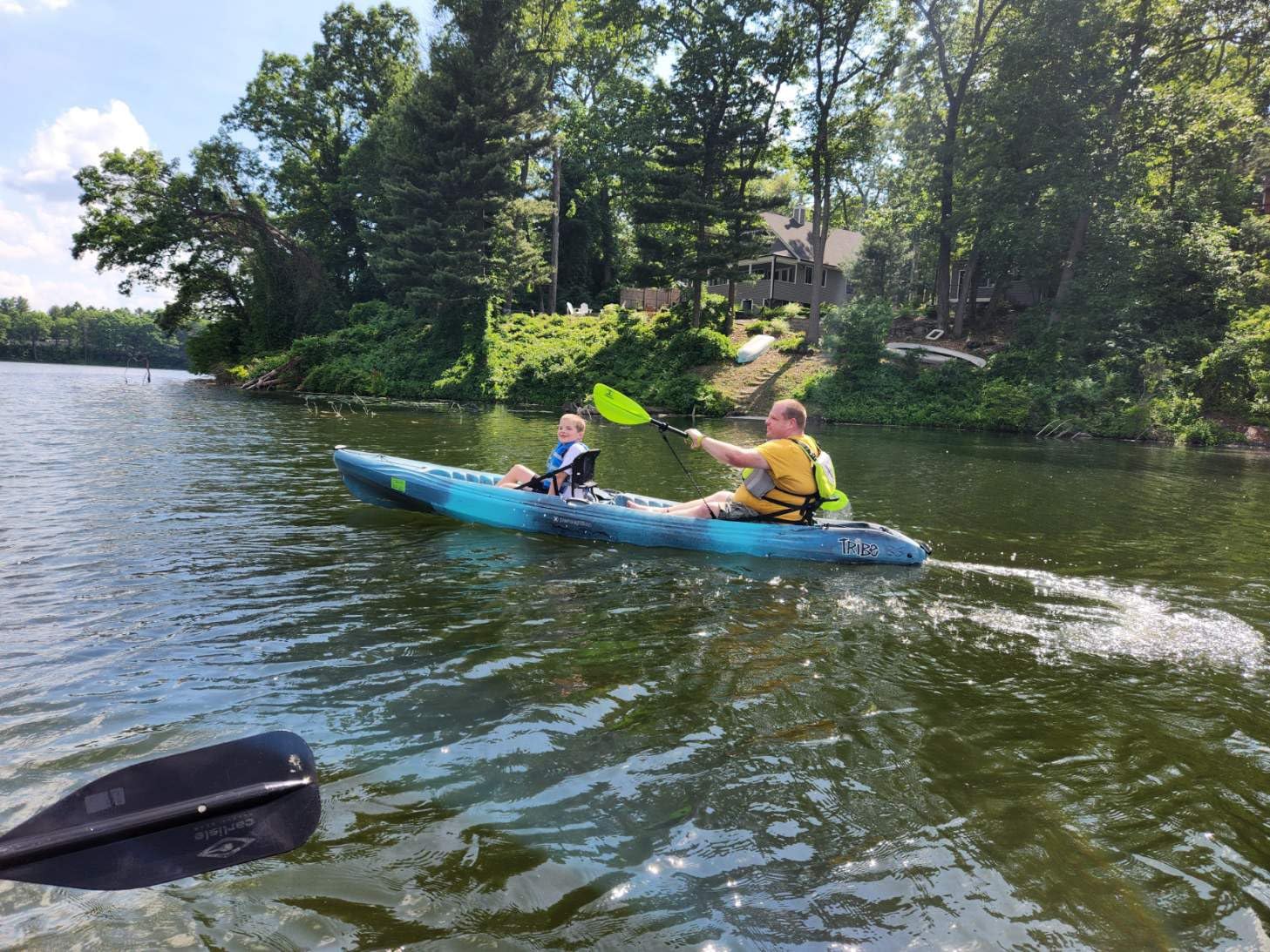 Perception Tribe 13.5 Sit on Top Tandem Kayak for All-Around Fun Large Rear Storage with Tie Downs customer photo 2