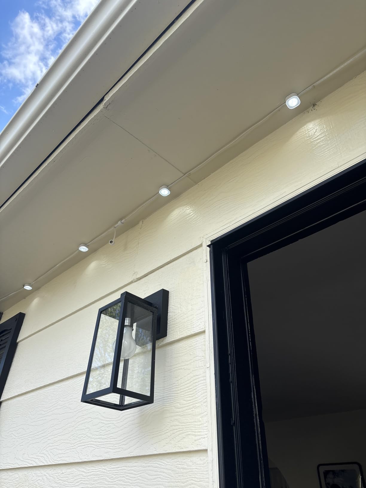 MAXvolador Outdoor Wall Light Fixture, Exterior Waterproof Wall Lantern customer photo 2