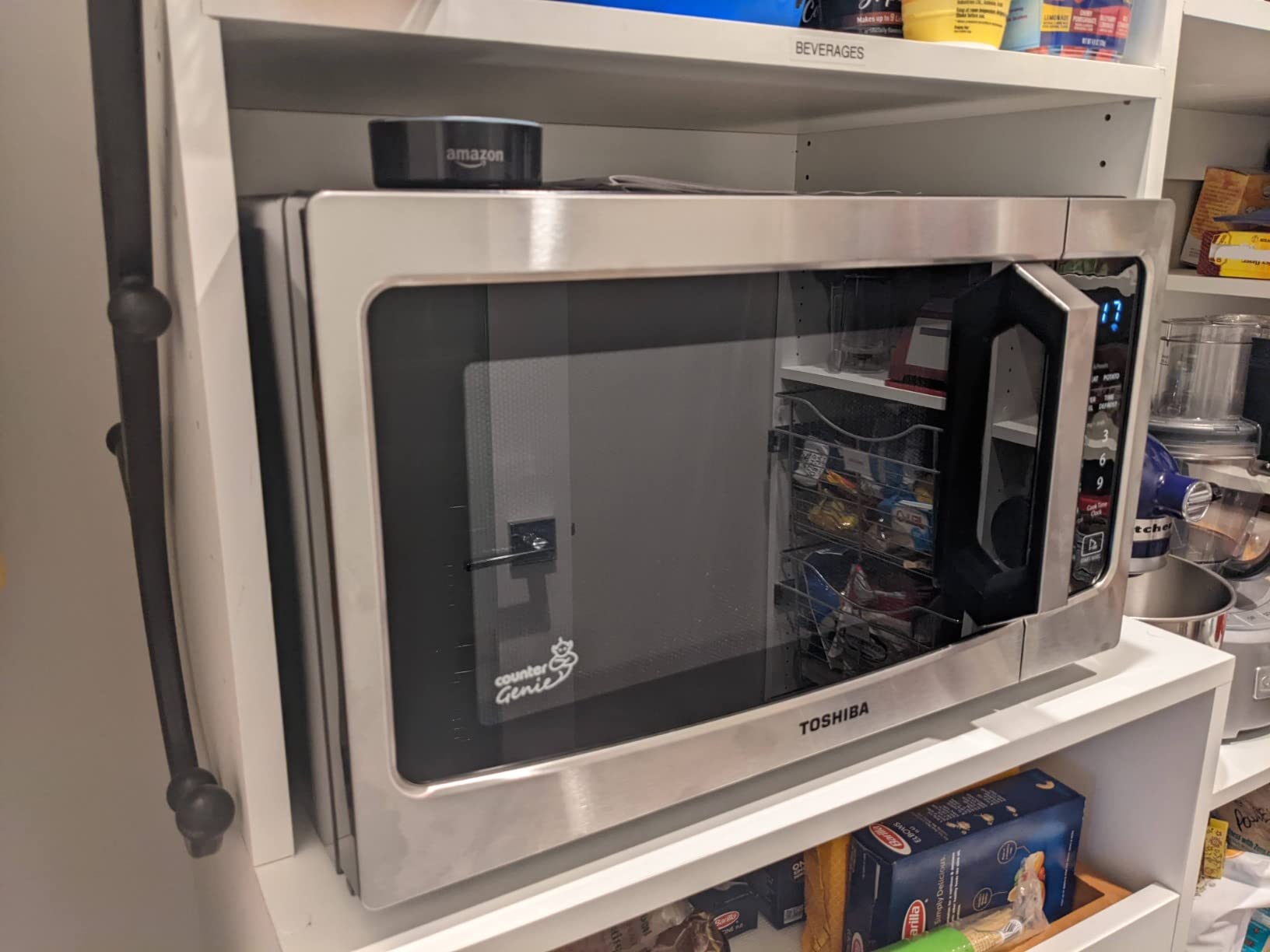 TOSHIBA Smart Microwave Oven with Sensor Reheat, 1.3 Cu.Ft, 1100W customer photo 1