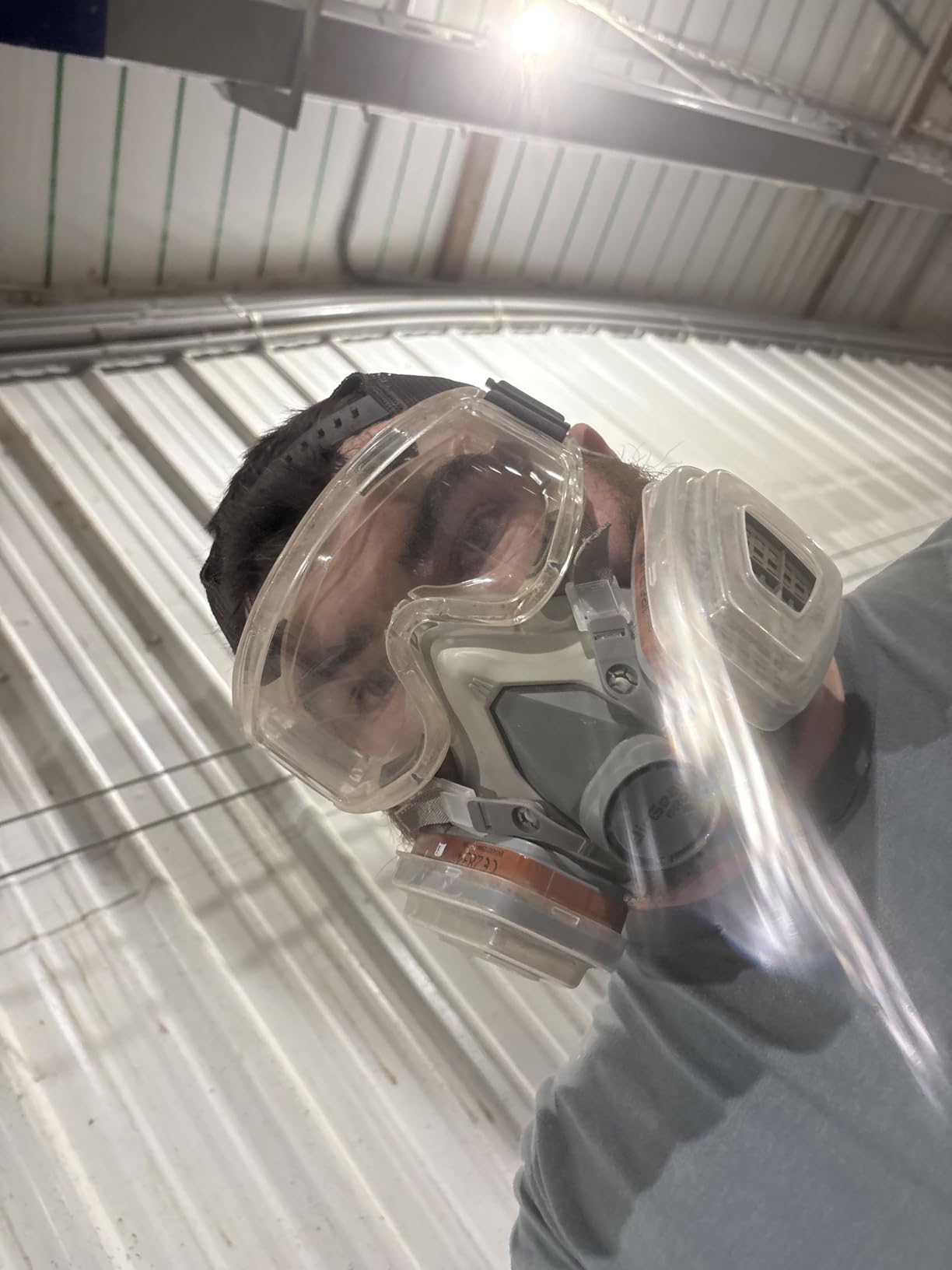 AirGearPro G-500 Reusable Respirator Mask with A1P2 Vapor & Dust Filters customer photo 1