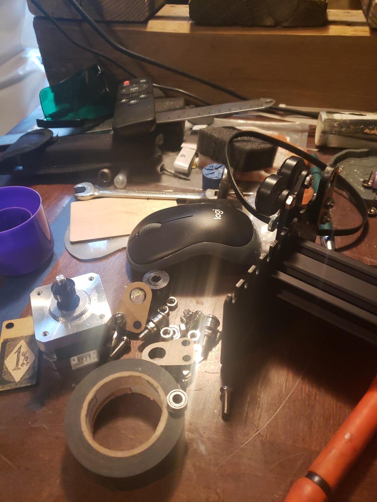 ORTUR Laser Rotary Roller, 360° Laser Engraver Y-axis Rotary Module for Engraving Cylindrical Objects Cans, 7 Adjustment Diameters, Min to 8mm, Compatible with Most Laser Engraving Machines customer photo 2