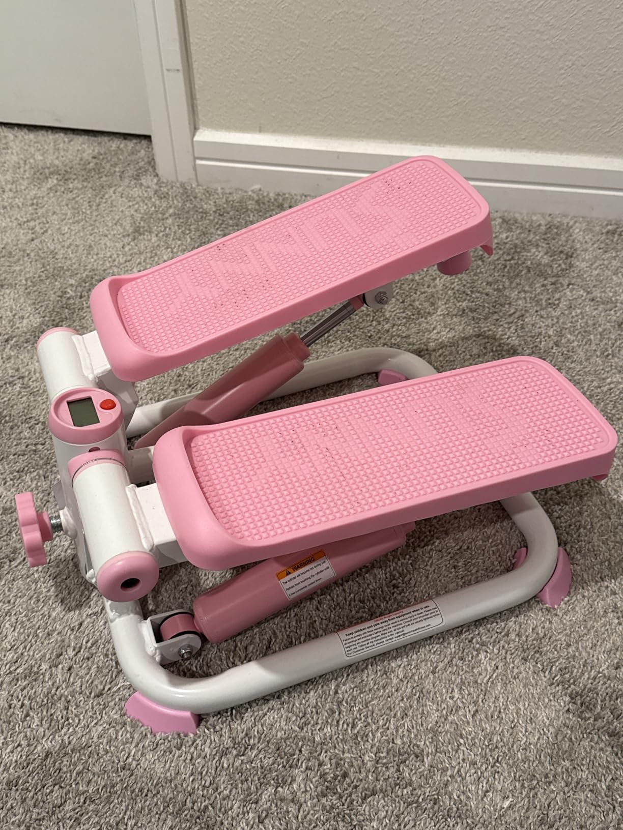 Sunny Health & Fitness Mini Stepper w/LCD Monitor & Adjustable Step Height customer photo 2