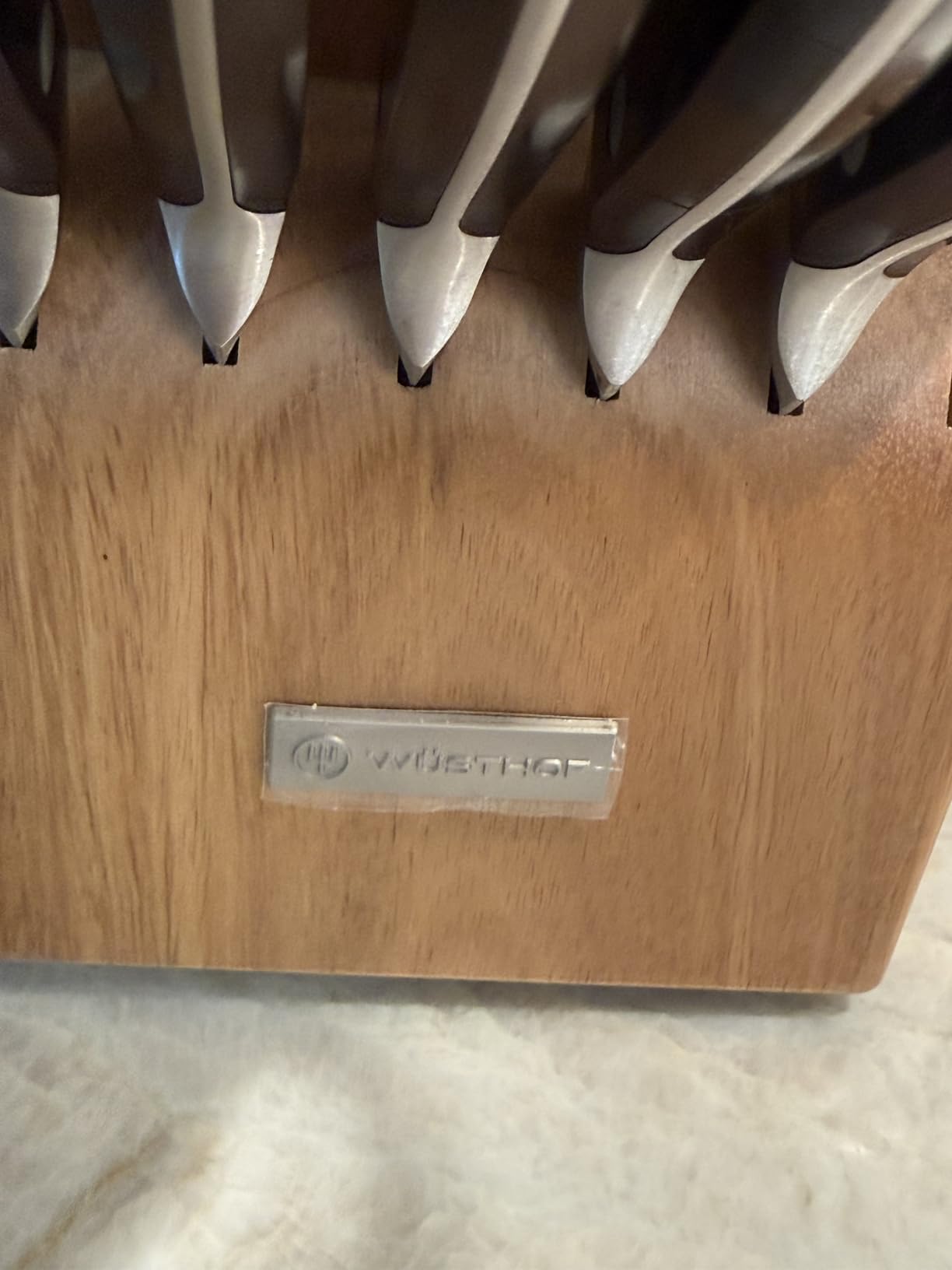 WÜSTHOF 35-Slot Acacia Knife Storage Block customer photo 2