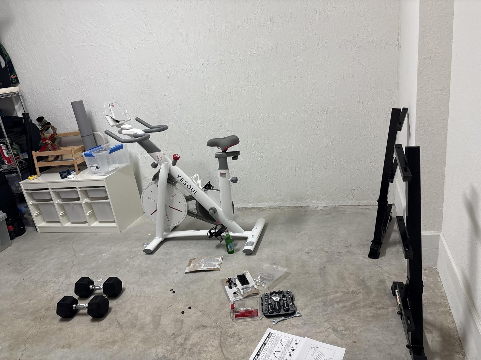 Yesoul S3 Exercise Bike, Indoor Stationary Bike with Magnetic Resistance customer photo 1