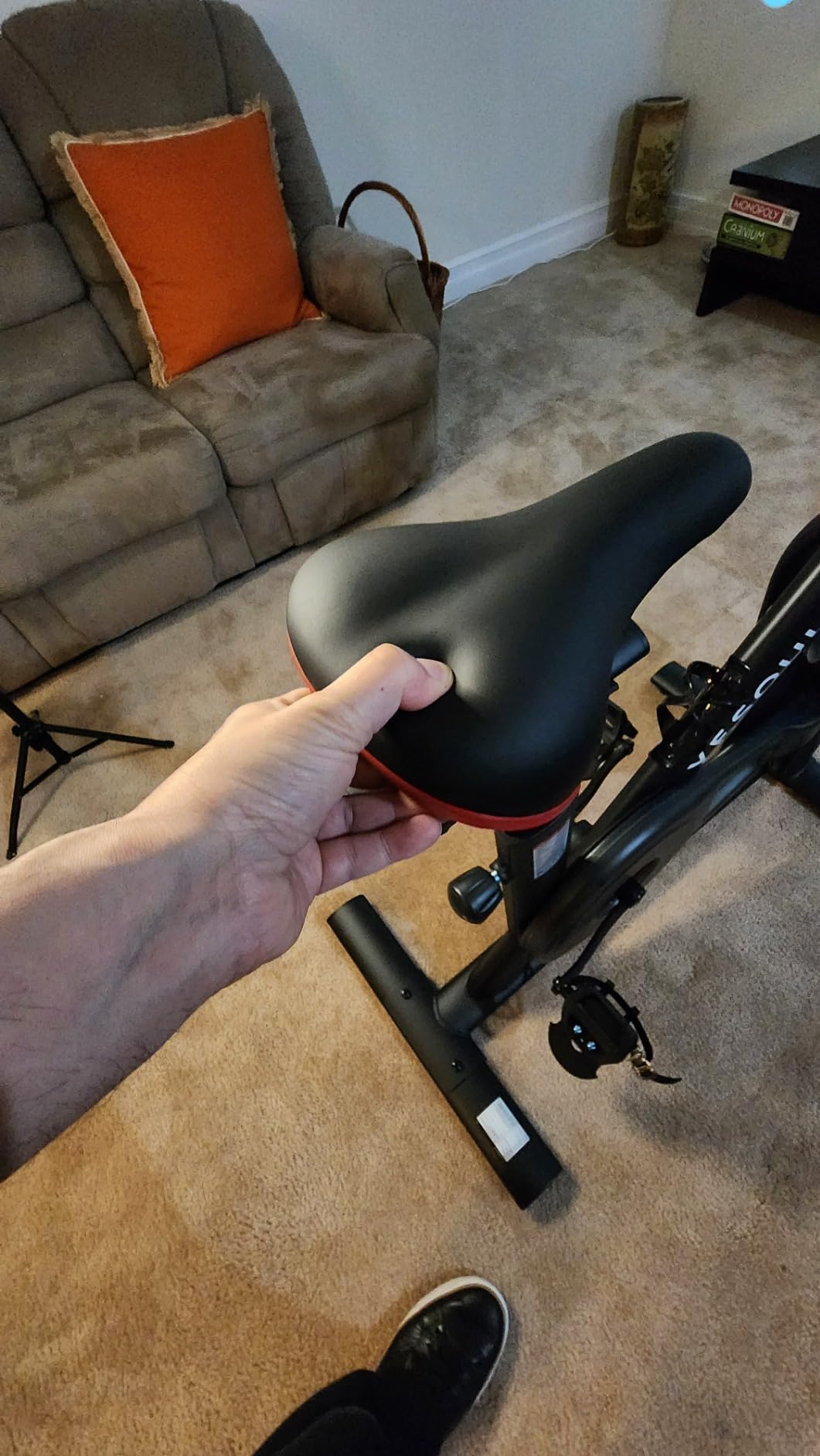 Yesoul S3 Exercise Bike, Indoor Stationary Bike with Magnetic Resistance customer photo 2