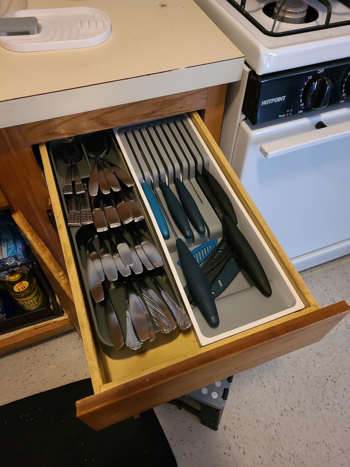 OXO Good Grips Compact Knife Drawer Organizer customer photo 1