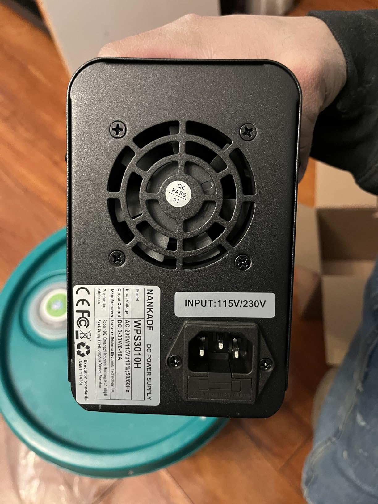 DC Power Supply Variable, Bench Power Supply with Encoder Adjustment Knob, Output Enable/Disable Button, Adjustable Power Supplies with USB Quick-Charge, Short Circuit Alam (30V 10A Black) customer photo 1