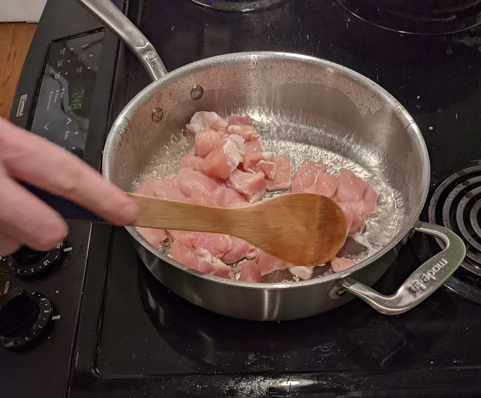 Made In Cookware - 3.5 Quart Stainless Steel Saute Pan - 5 Ply Stainless Clad - Professional Cookware - Induction Compatible - Crafted in Italy customer photo 1