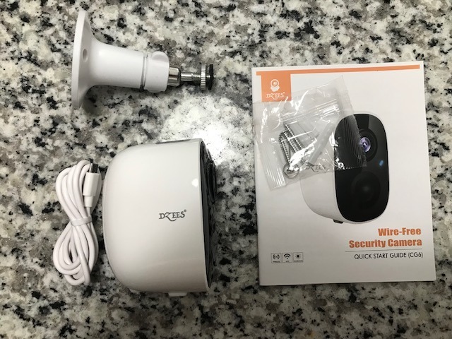 Dzees 2K Wireless Outdoor Security Camera 2-Pack, Battery Powered WiFi customer photo 1