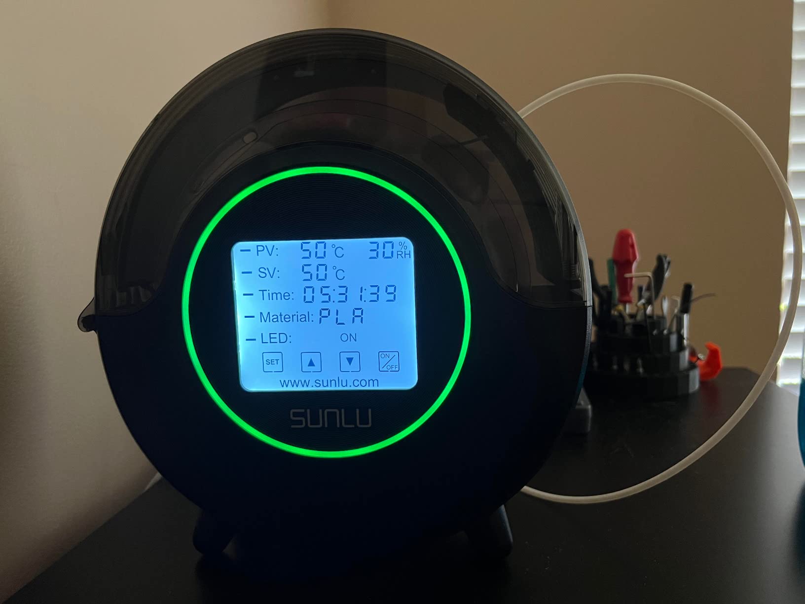 SUNLU Filament Dryer S2, Black customer photo 2